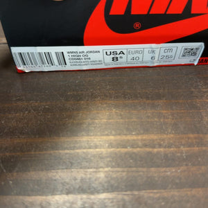 Jordan 1 Retro High Satin Black Toe (Women's) Size 8.5W (Pre-Owned) - aux