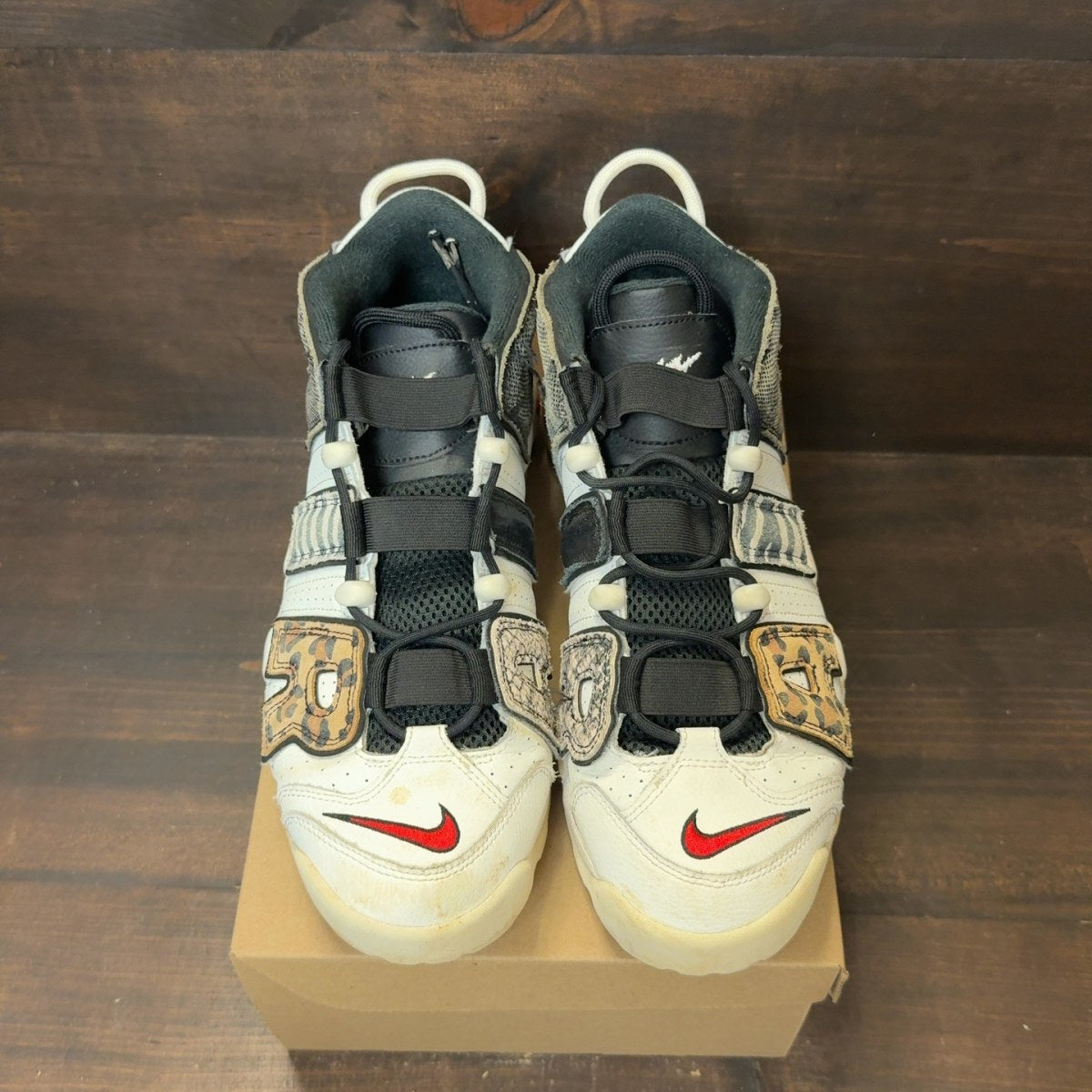 Nike Air More Uptempo 96 Animal Instinct Size 11 (Pre-Owned) - Image 3