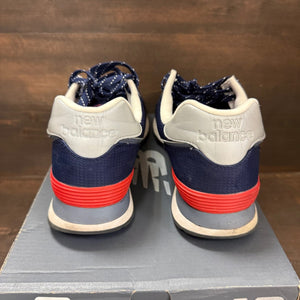 Blue Red New Balance 574 Size 10.5 (Pre-Owned) - Image 4