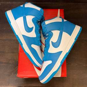 Nike Dunk High Retro Laser Blue - Image 2