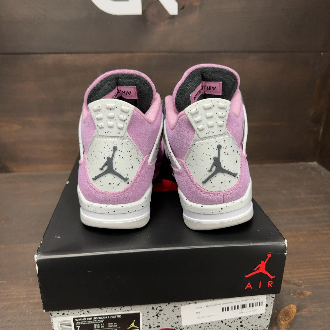 Jordan 4 Retro Orchid (Women's) - Image 6