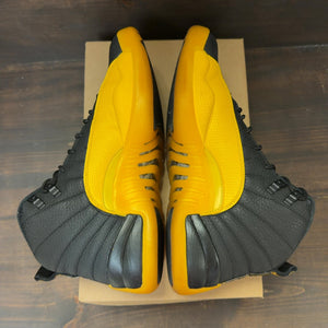 Jordan 12 Retro Black University Gold Size 9.5 (Pre-Owned) - Image 5