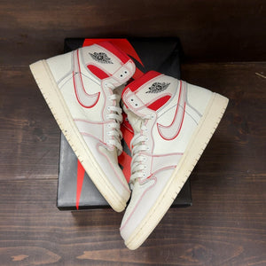 Jordan 1 Retro High Phantom Gym Red Size 12 (Pre-Owned) - back