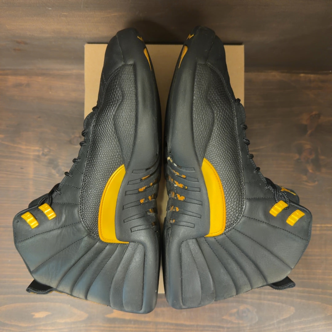 Jordan 12 Retro Black Taxi Size 14 (Pre-Owned) - Image 5