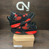 Jordan 4 Retro Red Thunder Size 12 (Pre-Owned) - front