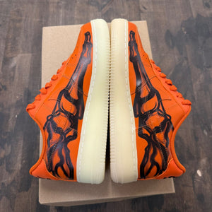 Nike Air Force 1 Low Orange Skeleton Halloween (2020) Size 7 (Pre-Owned) - Image 4