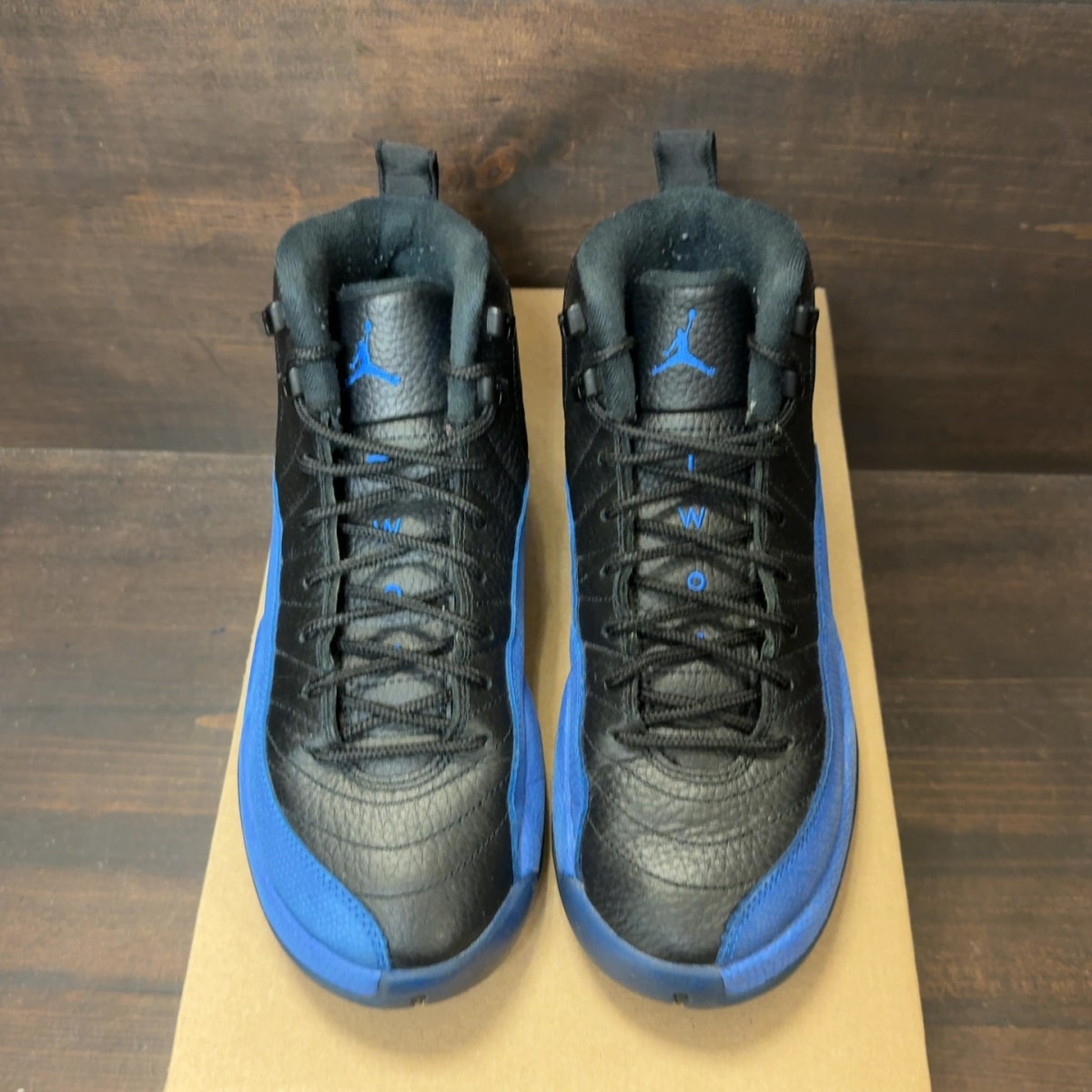 Jordan 12 Retro Black Game Royal (GS) Size 6.5Y (Pre-Owned) - Image 3
