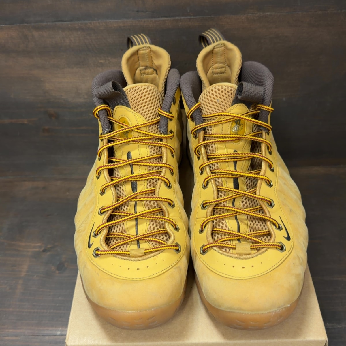 Nike Air Foamposite One Wheat Size 11 (Pre-Owned) - tag