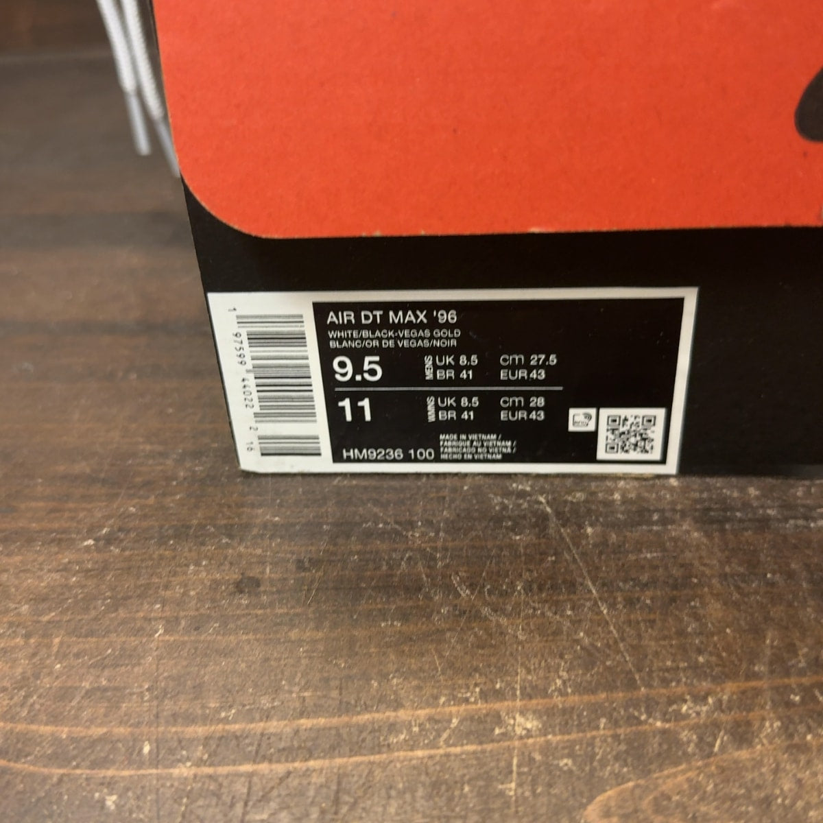 Nike Air DT Max '96 Colorado Away White Black - Image 6