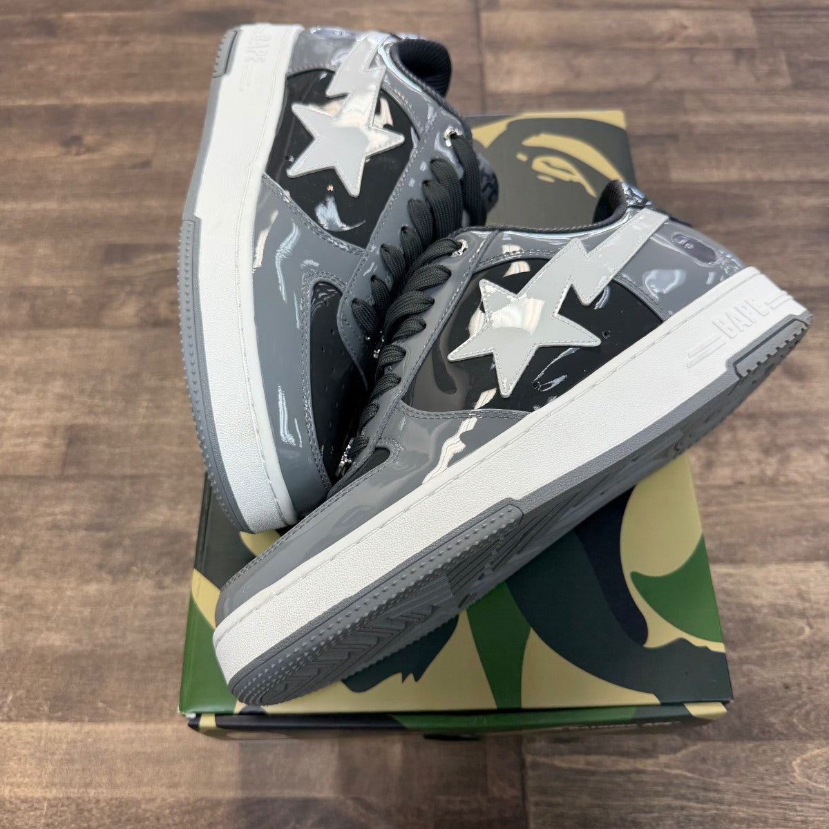 A Bathing Ape Bape Sta #1 Grey - Image 1