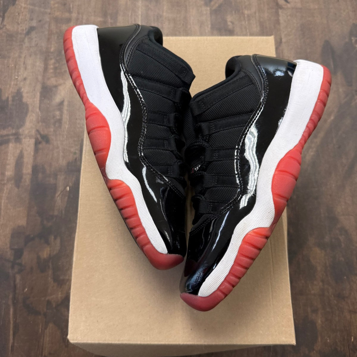 Jordan 11 Retro Low Bred (GS) (2025) Size 6.5Y (Pre-Owned) - Image 1