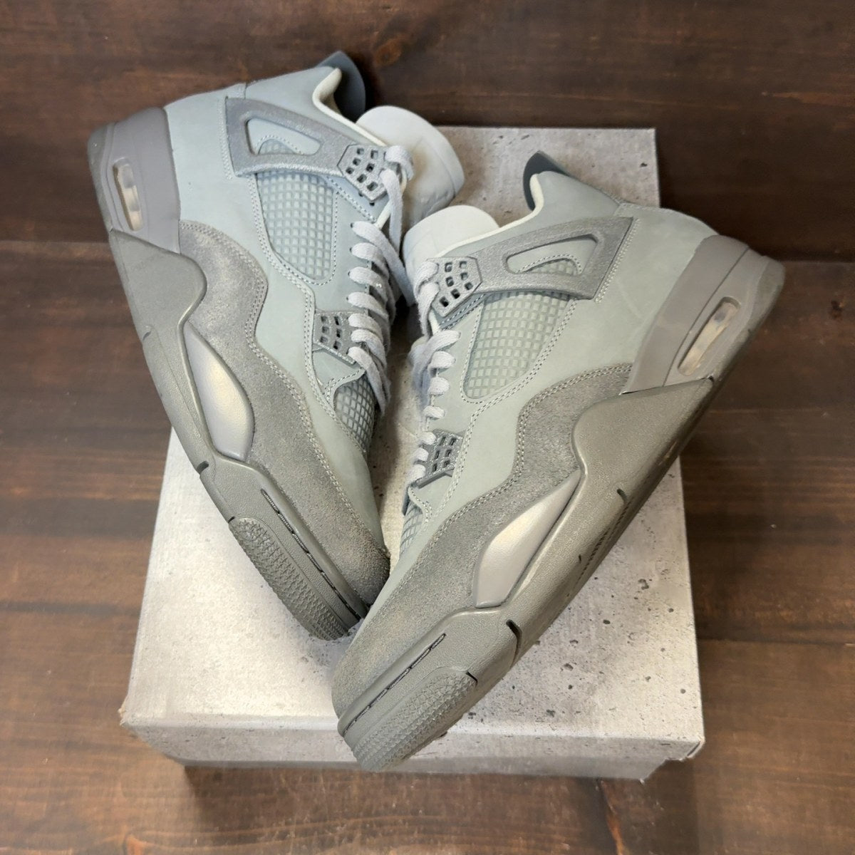 Jordan 4 Retro SE Paris Olympics Wet Cement - Image 2