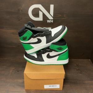 Jordan 1 Retro High OG Lucky Green Size 9.5 - Image 1