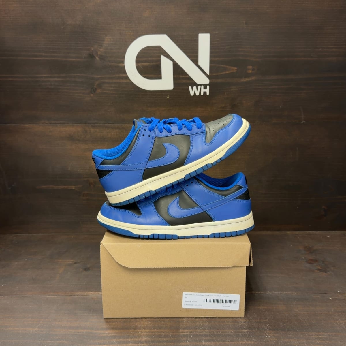 Nike Dunk Low Retro Hyper Cobalt (GS) Size 5Y (Pre-Owned) - front