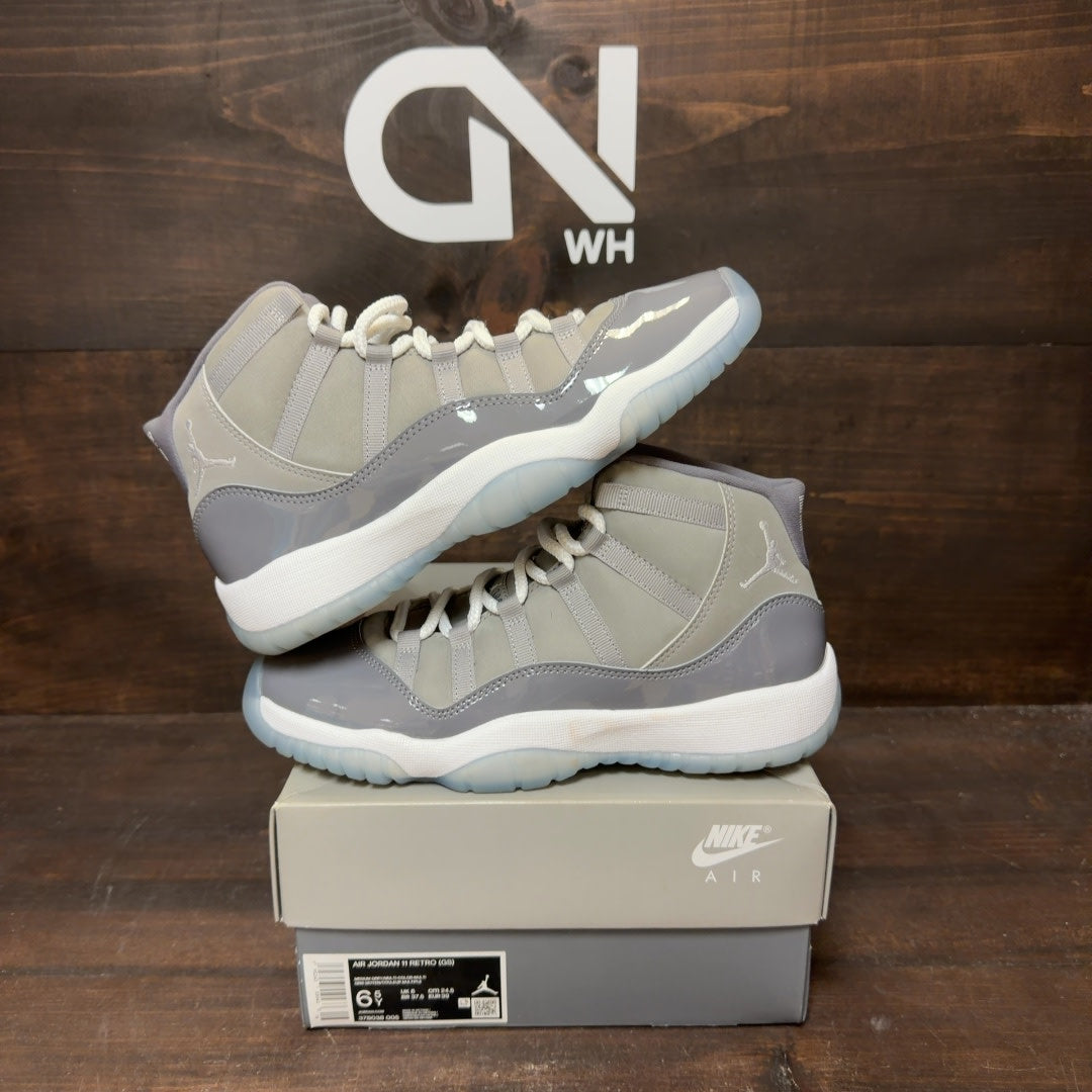Jordan 11 Retro Cool Grey (2021) (GS) Size 6.5Y (Pre-Owned)