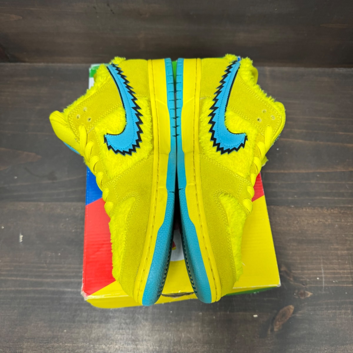 Nike SB Dunk Low Grateful Dead Bears Opti Yellow - Image 4