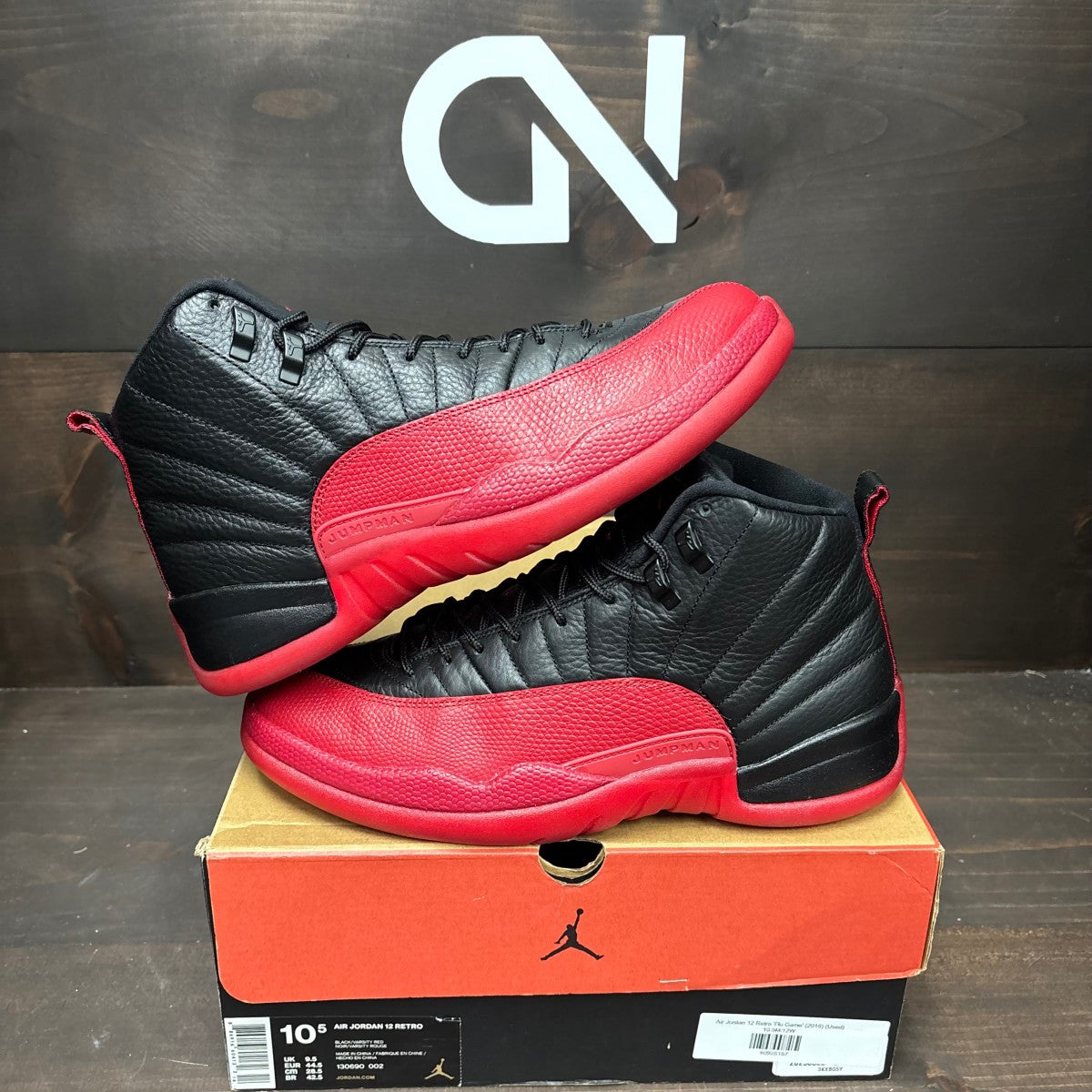 Jordan 12 Retro Flu Game (2016) - Image 1