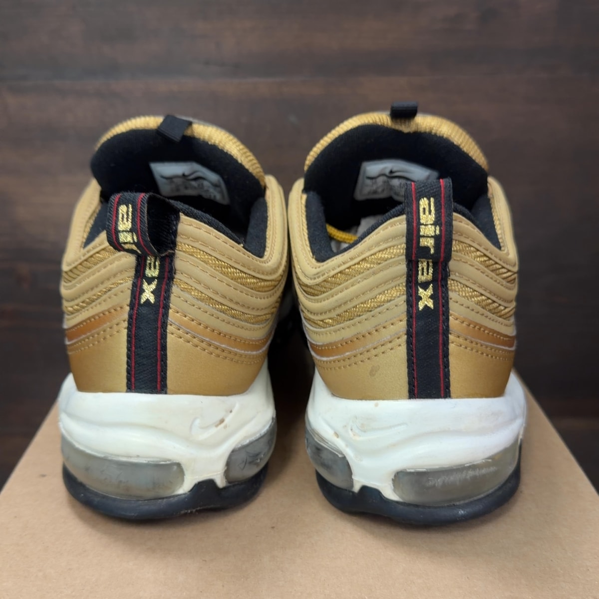 Nike Air Max 97 Metallic Gold (2017/2018) Size 10 (Pre-Owned) - Image 4