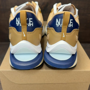 Nike Vaporwaffle sacai Sesame Blue Void Size 8.5 - aux
