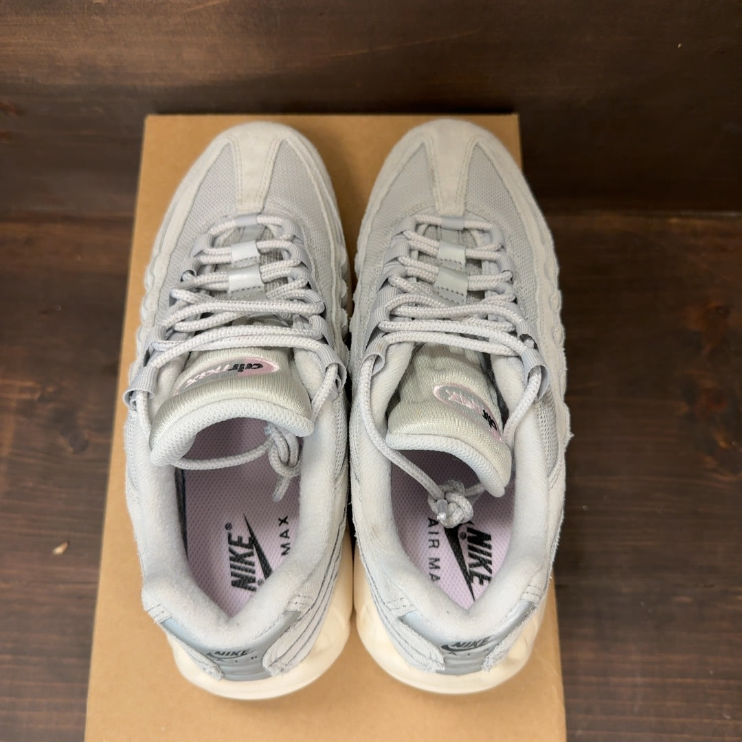 Nike Air Max 95 Grey Fog Pink Foam Size 8 (Pre-Owned) - Image 5