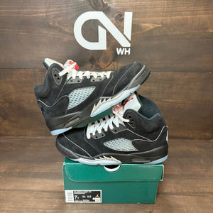 Jordan 5 Retro OG Black Metallic Reimagined (GS) Size 6.5Y (Pre-Owned) - Image 1