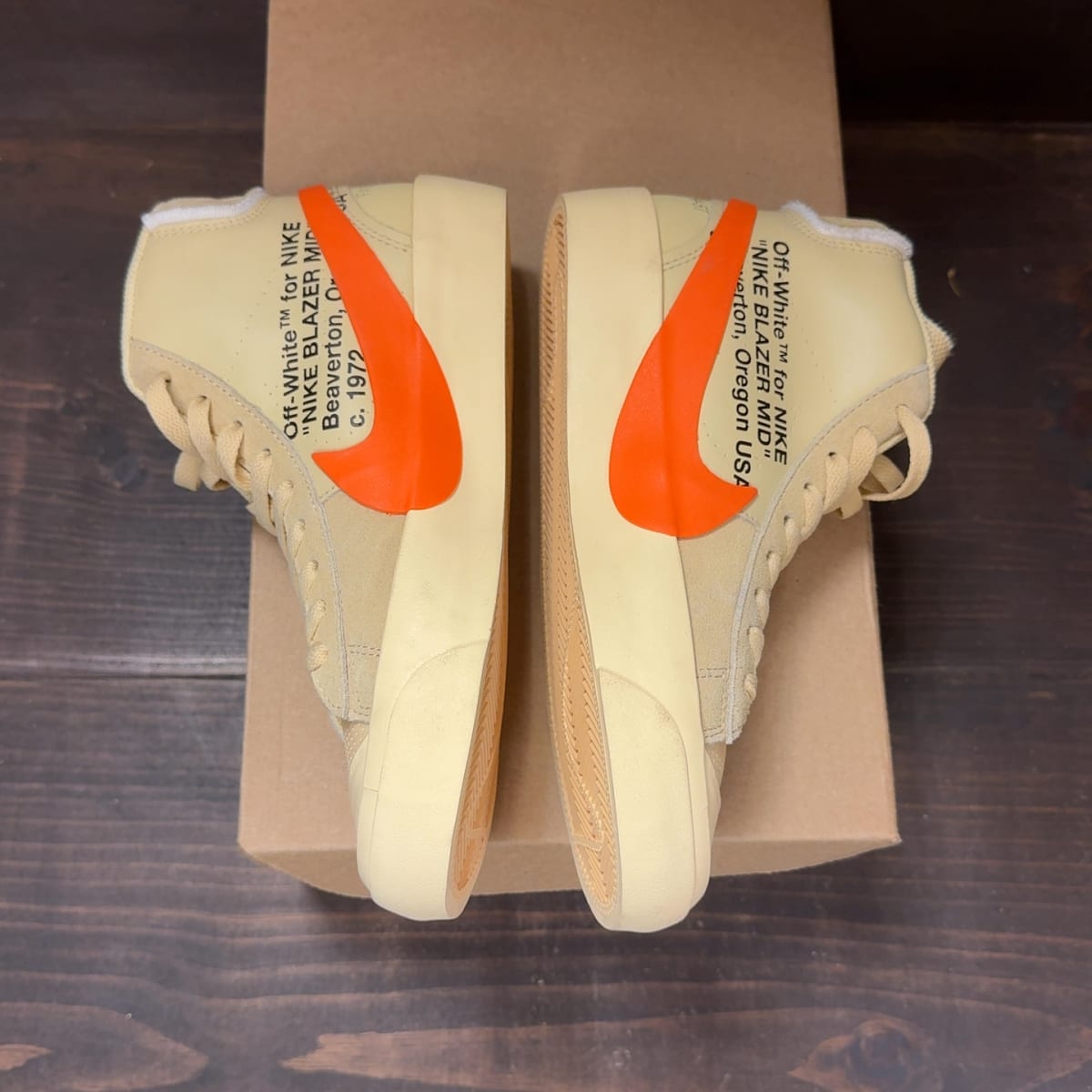 Nike Blazer Mid Off-White All Hallow's Eve Size 5 (Pre-Owned) - aux