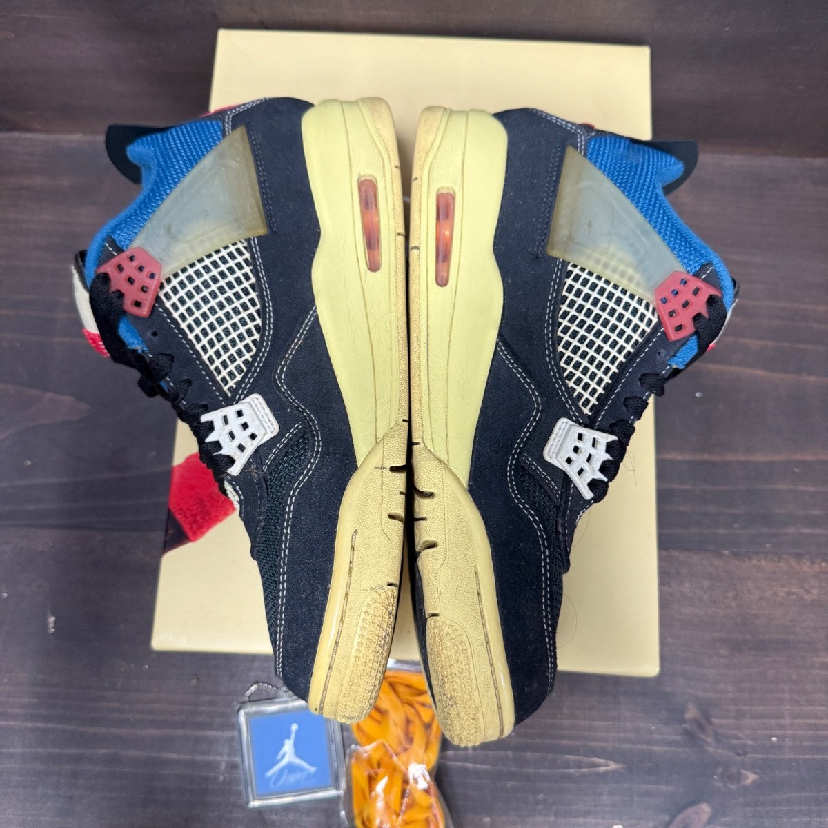Jordan 4 Retro Union Off Noir - Image 3