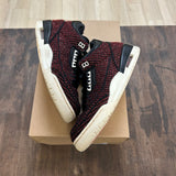 Jordan 3 Retro AWOK Vogue University Red (Women's) Size 9W (Pre-Owned) - Image 1