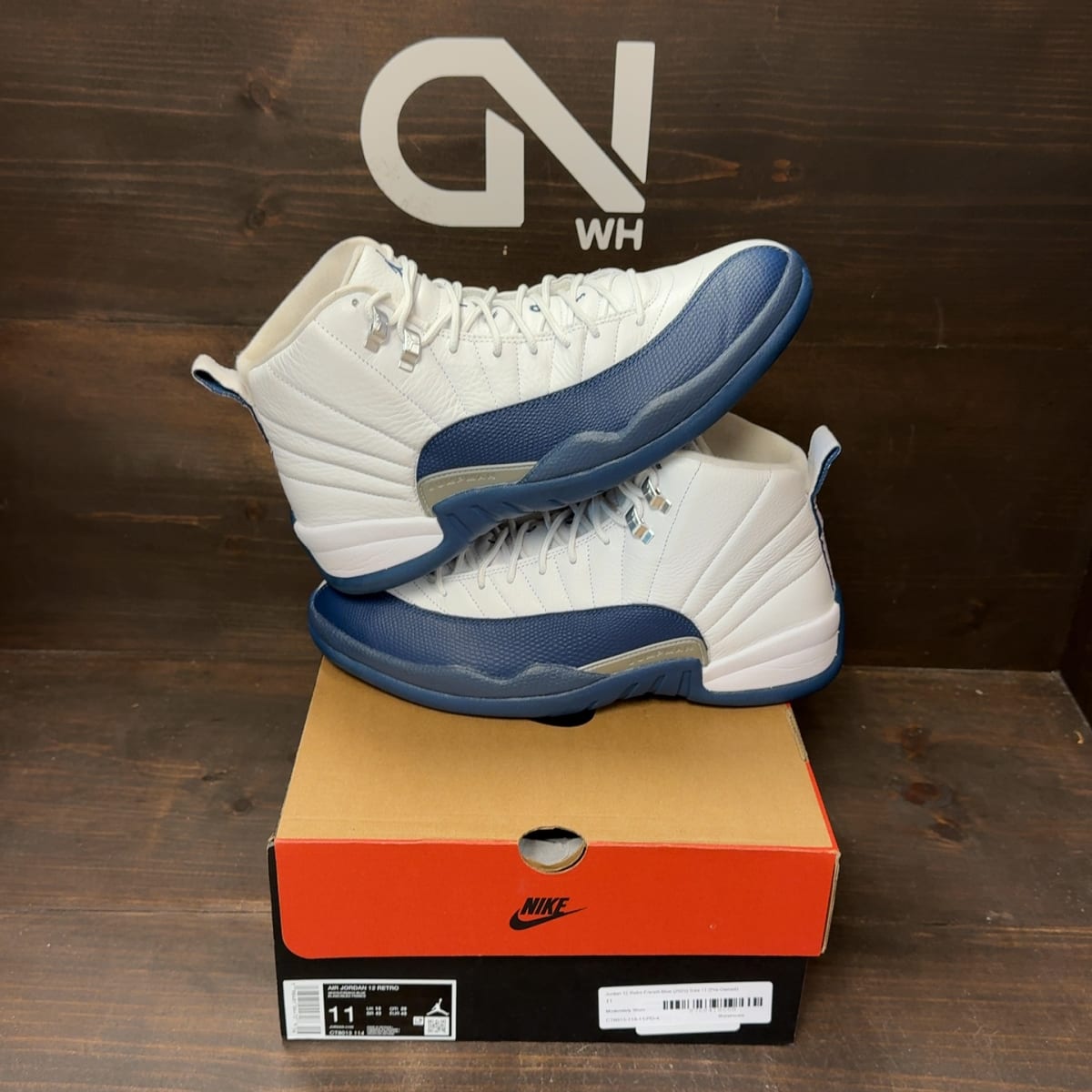Jordan 12 Retro French Blue (2025) Size 11 (Pre-Owned) - front