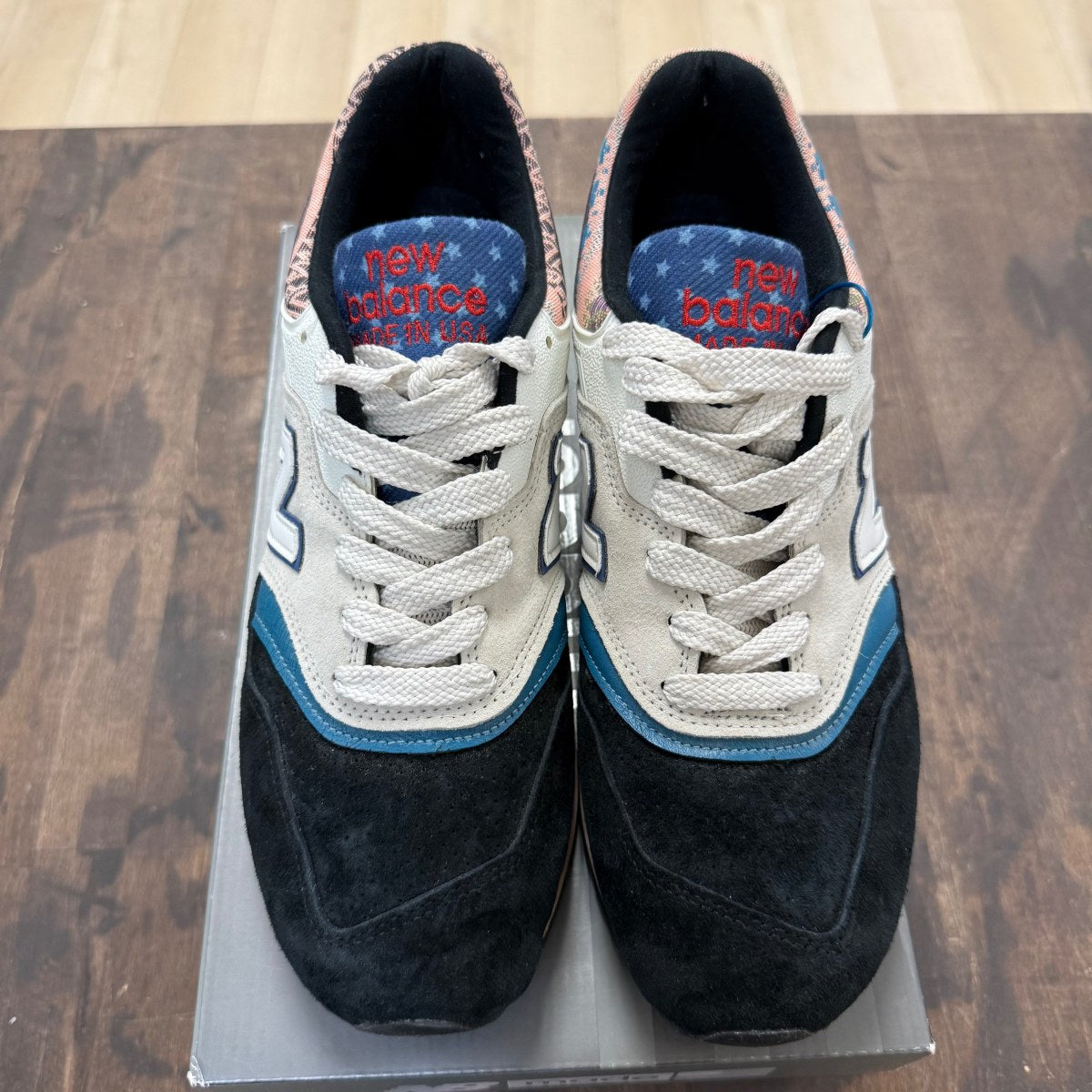 New Balance 997 Black Beige - Image 2