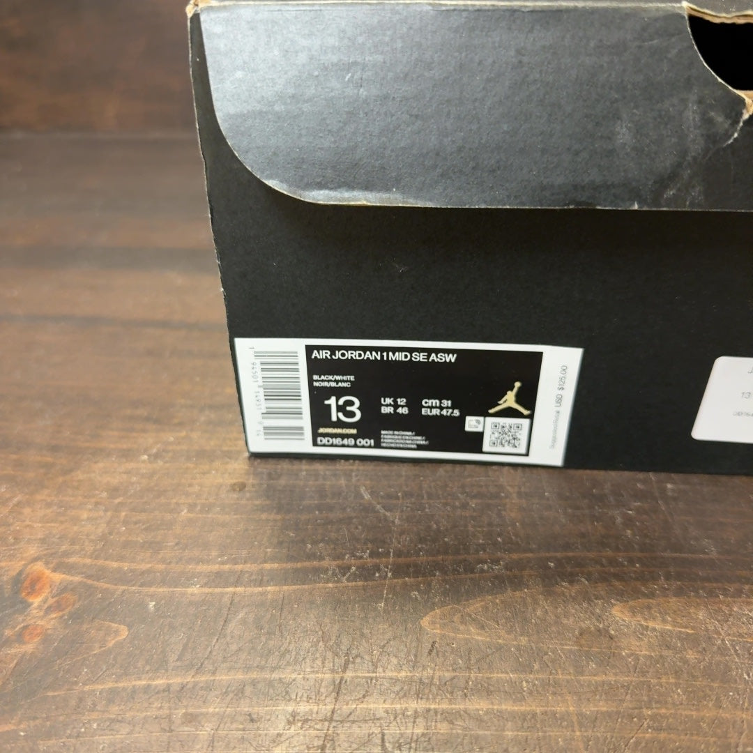 Jordan 1 Mid Carbon Fiber - Image 8