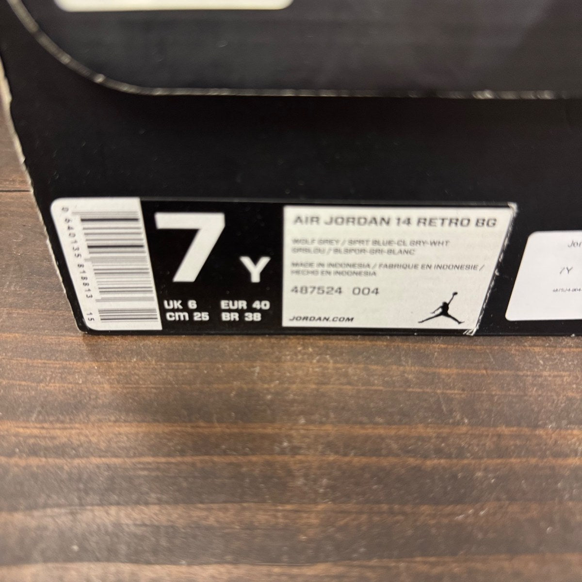 Jordan 14 Retro Sport Blue (GS) - Image 7