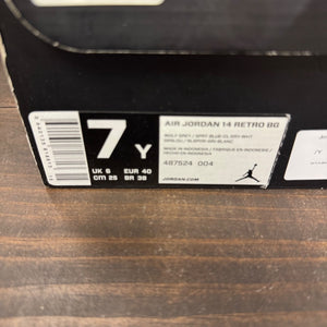 Jordan 14 Retro Sport Blue (GS) - Image 7