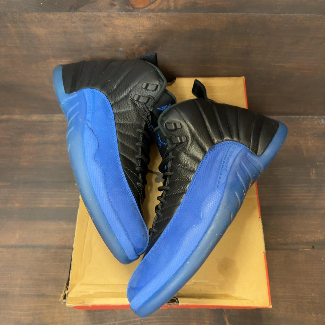 Jordan 12 Retro Black Game Royal - Image 2