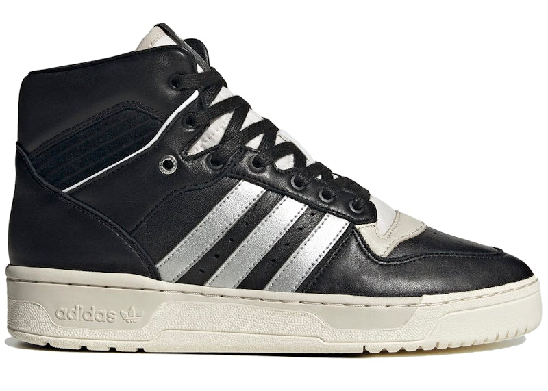 adidas Rivalry High Consortium Black Silver Metallic