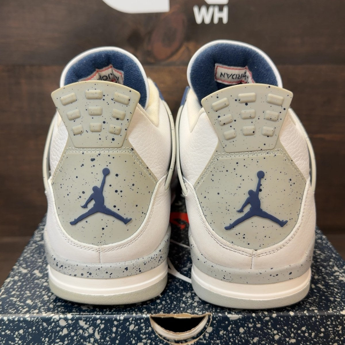 Jordan 4 Retro Midnight Navy - Image 4