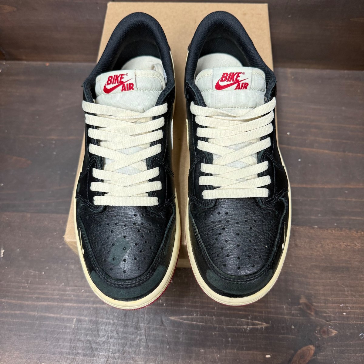 Jordan 1 Retro Low OG Nigel Sylvester Better With Time Size 9 (Pre-Owned) - back
