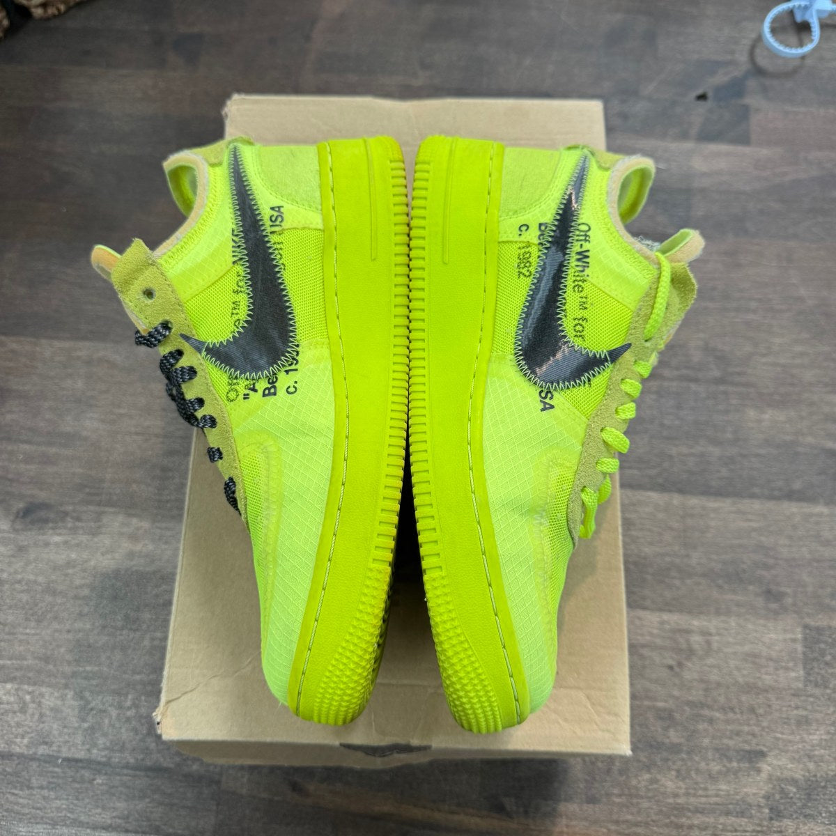 Nike Air Force 1 Low Off-White Volt - Image 2