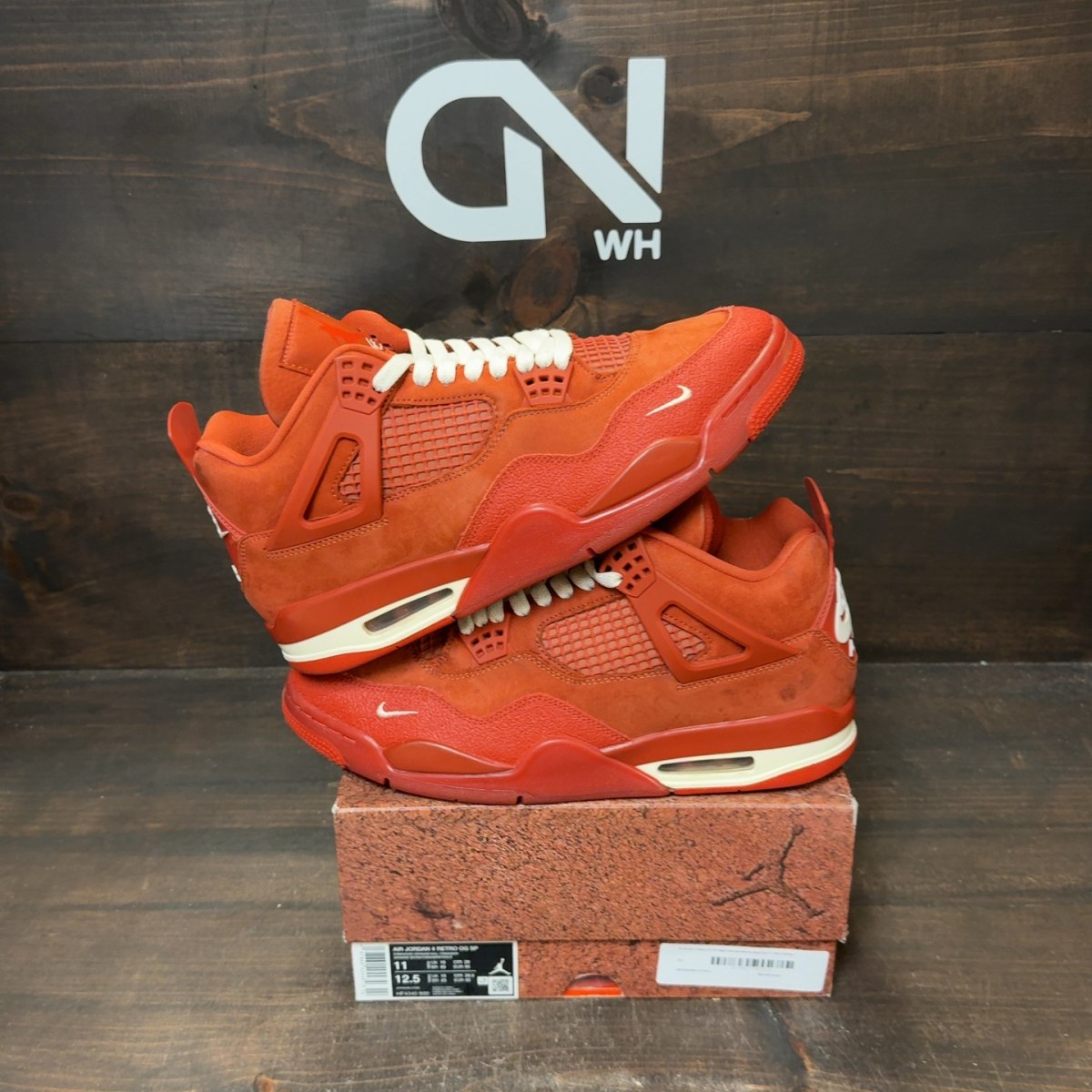 Air Jordan 4 Retro OG SP Nigel Sylvester Brick by Brick - Image 1