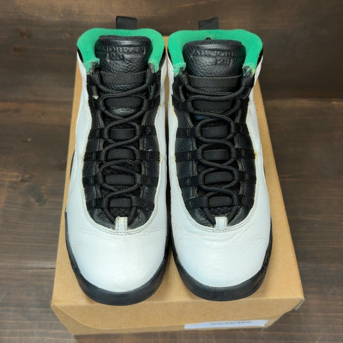 Jordan 10 Retro Seattle (GS) Size 7Y (Pre-Owned) - Image 3