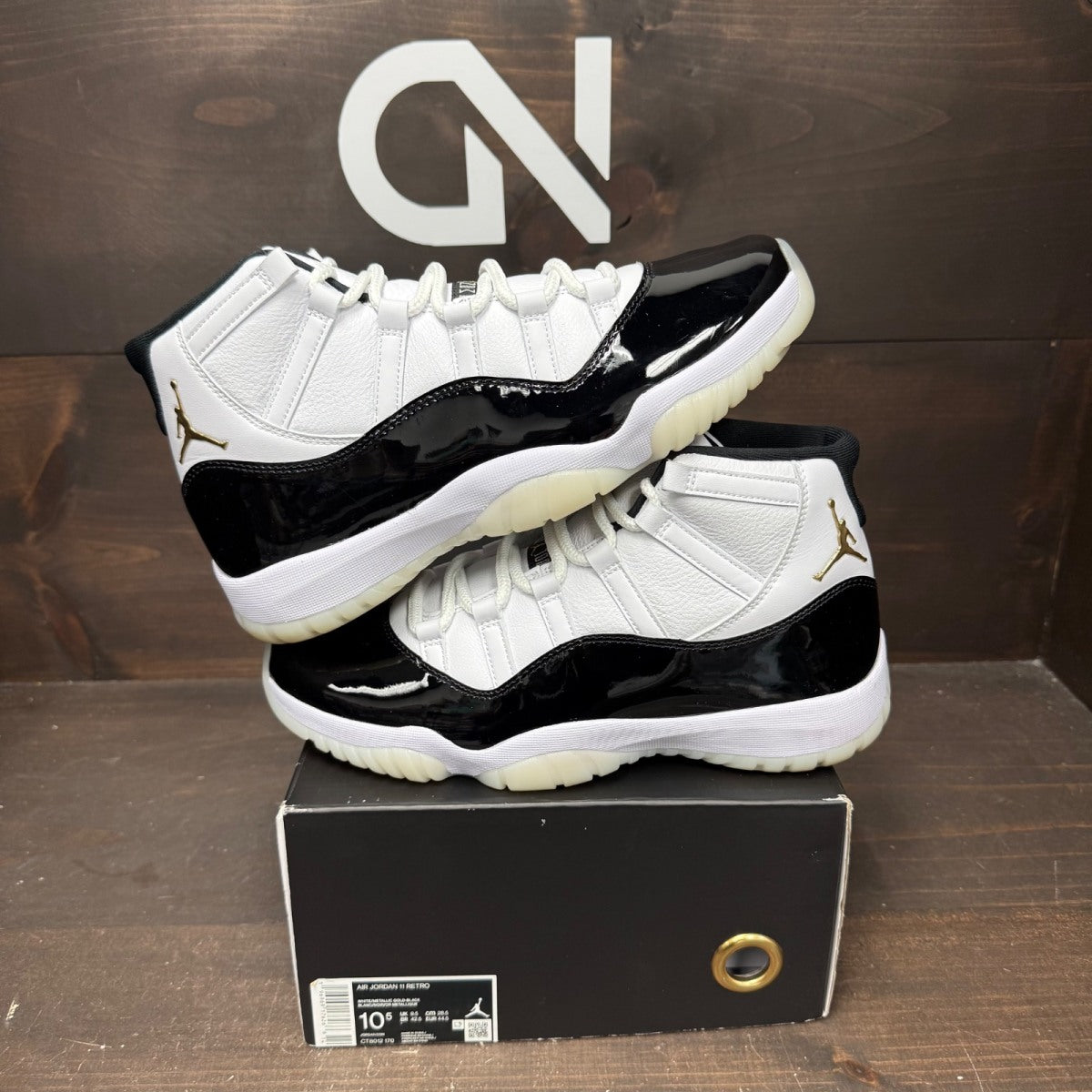 Jordan 11 Retro DMP Gratitude (2023) Size 10.5 (Pre-Owned) - Image 1