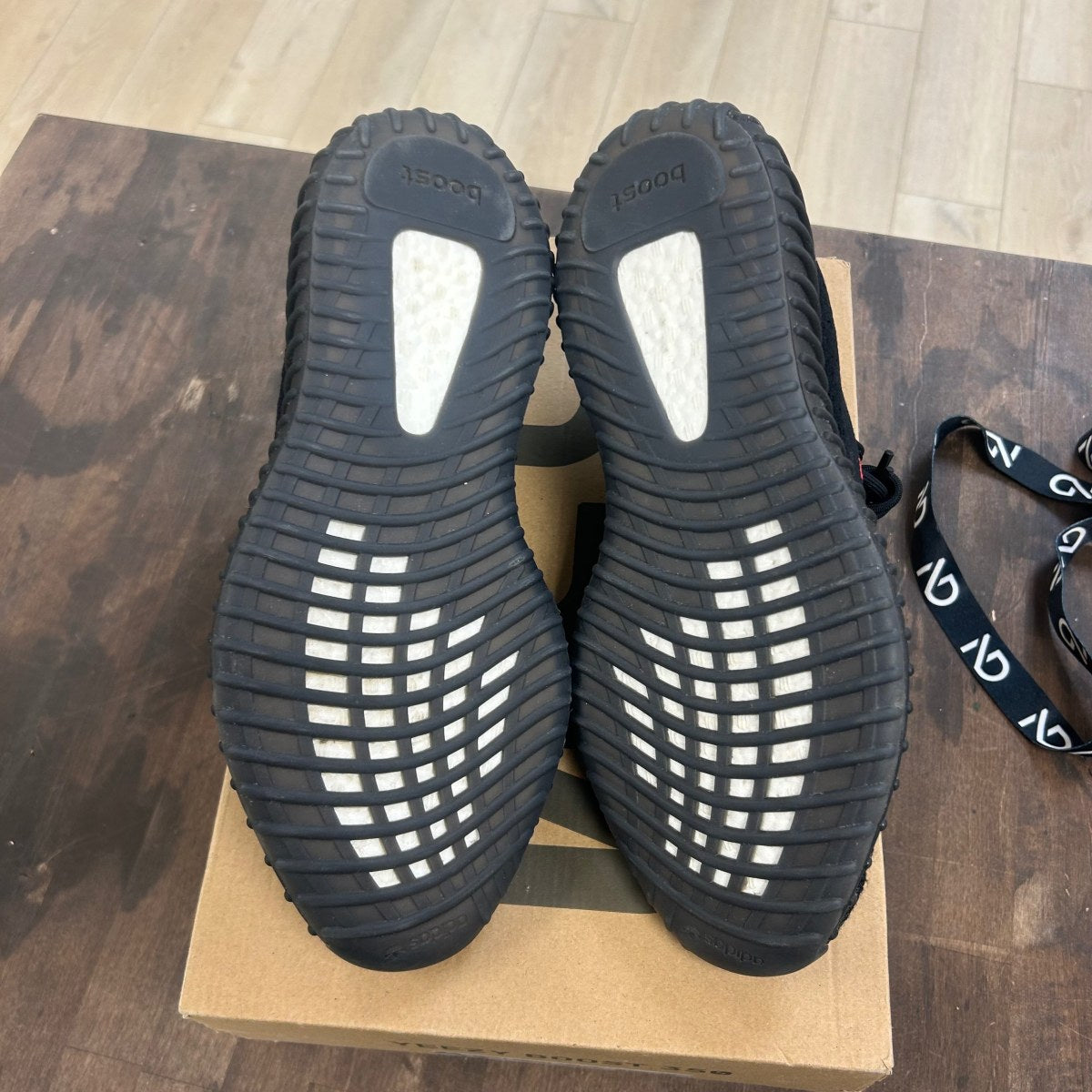 adidas Yeezy Boost 350 V2 Black Red - Image 5
