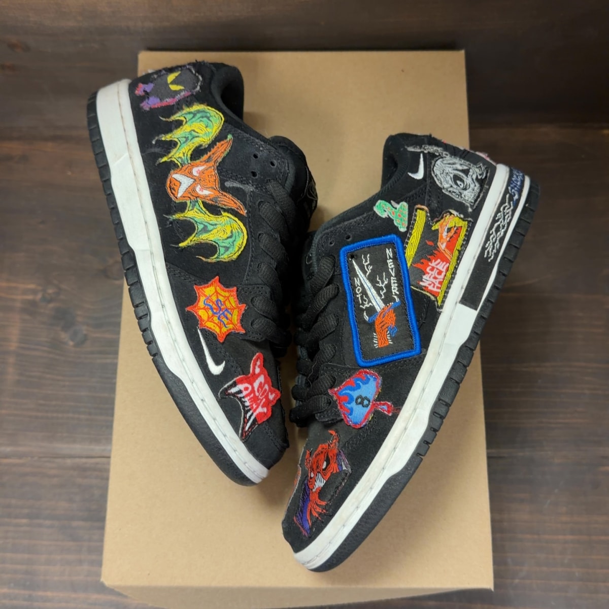 Nike SB Dunk Low Pro QS Neckface Size 5 (Pre-Owned) - Image 2