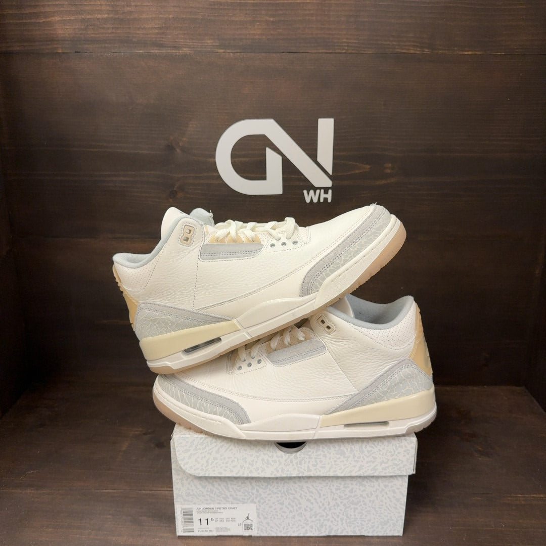 Jordan 3 Retro Craft Ivory - Image 1