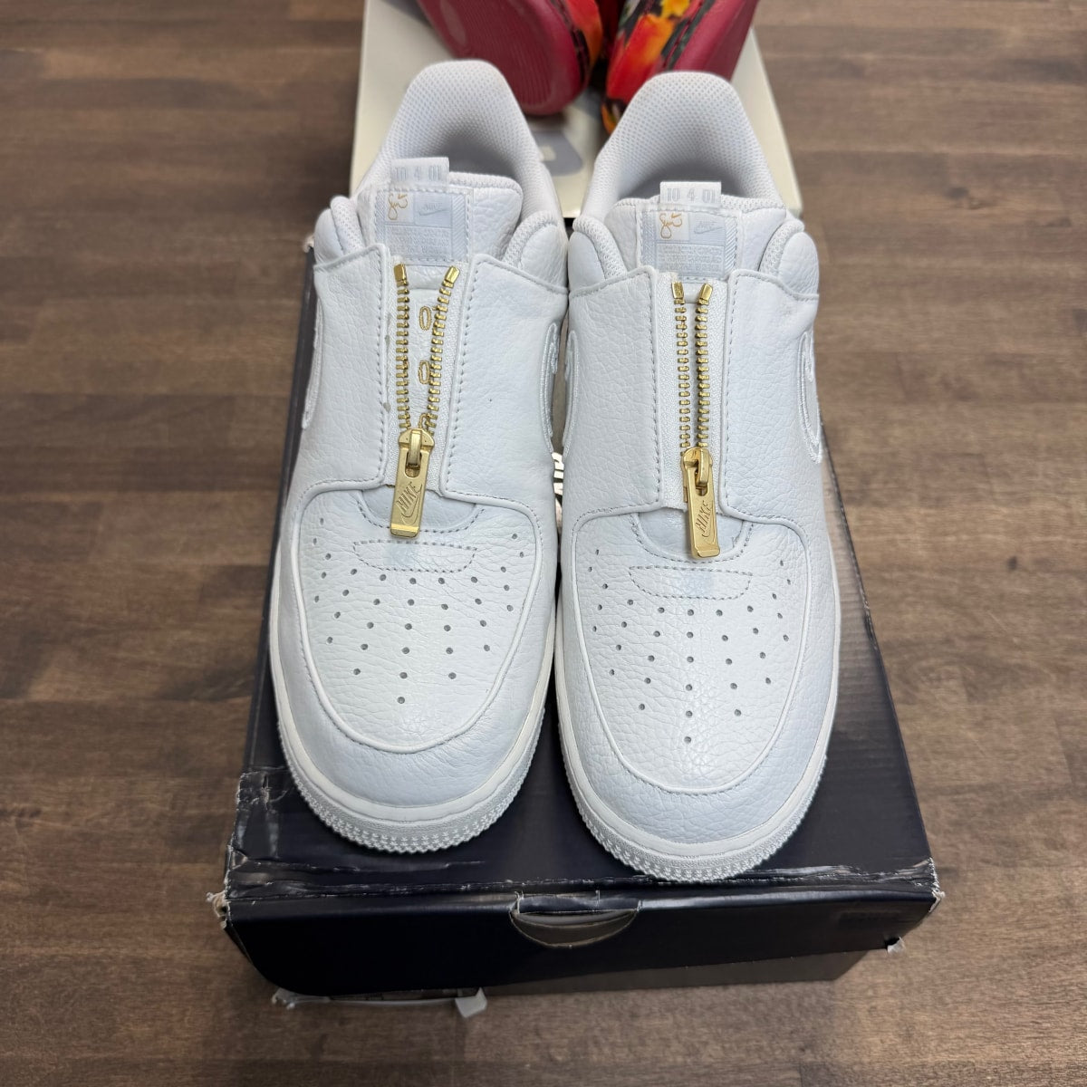Nike Air Force 1 Low LXX Zip Serena Williams Summit White (Women's) Size 10.5W (Lightly Worn Pre-Owned)