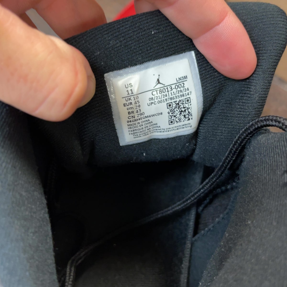 Jordan 12 Retro Flu Game (2025) Size 11 (Pre-Owned) - Image 8