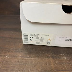 Jordan 11 Retro Low Yellow Snakeskin (Women's) - Image 8