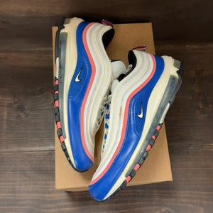 Nike Air Max 97 White Game Royal Pink Gaze Size 11 (Pre-Owned) - Image 2