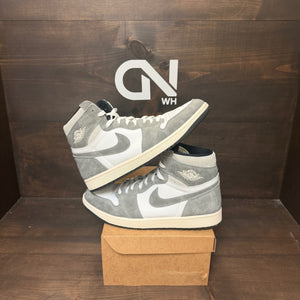 Jordan 1 Retro High OG Washed Black Size 12 (Pre-Owned) - Image 1