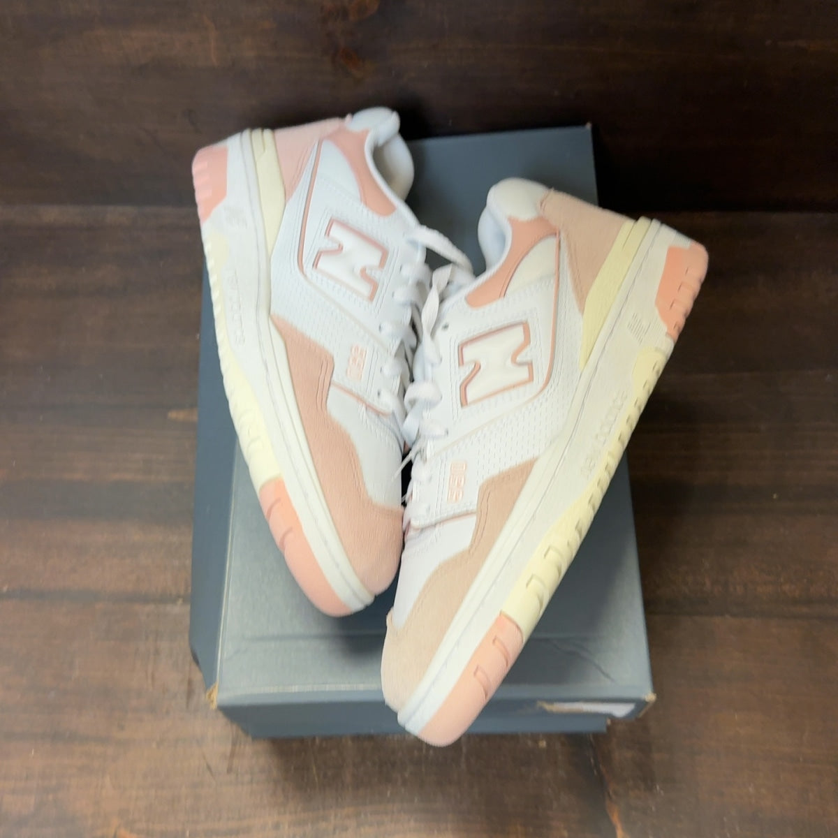 New Balance 550 Pink Sand Sea Salt (Women's) - Image 2